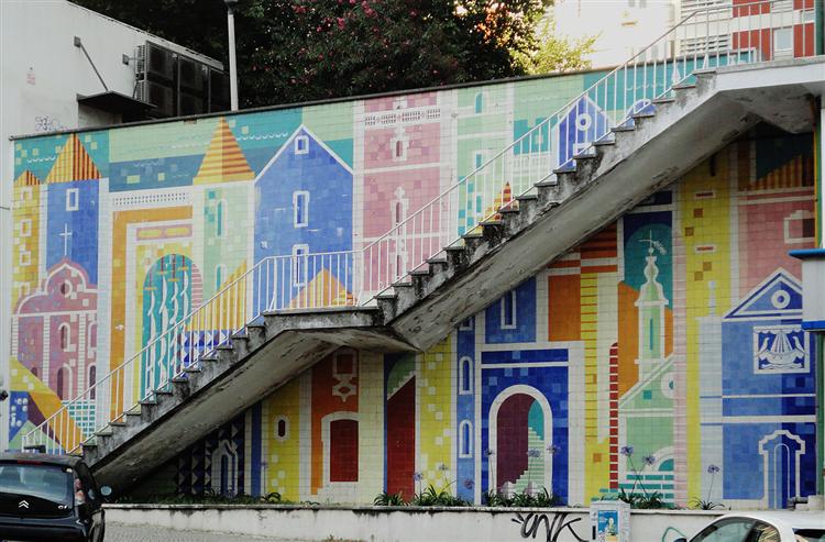 Carlos Bothelo: Azulejos panel